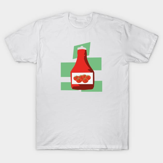 KETCHUP FAN LOVER T-Shirt by FOX BLU